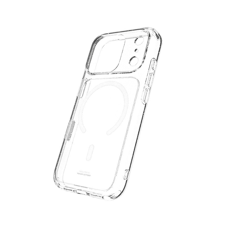 Air Jacket Mag Hybrid STARRY with Camera Button for iPhone 18 Pro Clear