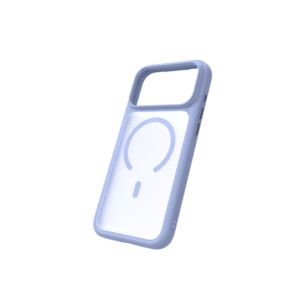 Air Jacket Mag Hybrid Frost with Camera Button for iPhone 18 Pro Max Ice Blue