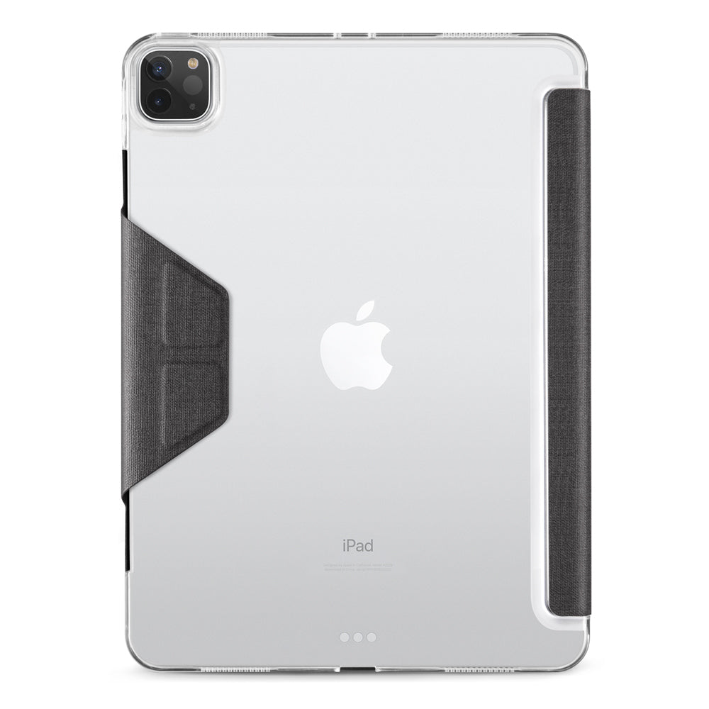 Jacket Folio Transparent Case for 2021 - 2022 iPad Pro 11" - Black