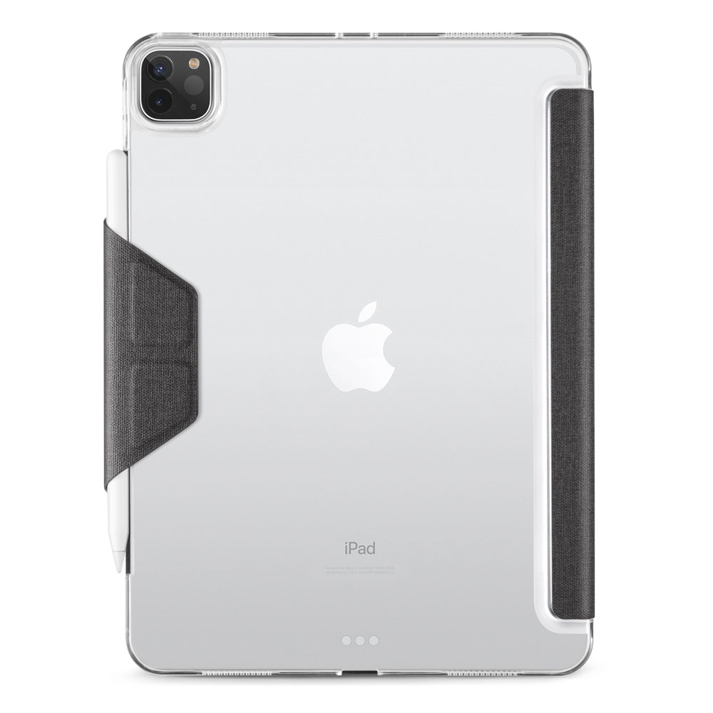 Jacket Folio Transparent Case for 2021 - 2022 iPad Pro 11" - Black