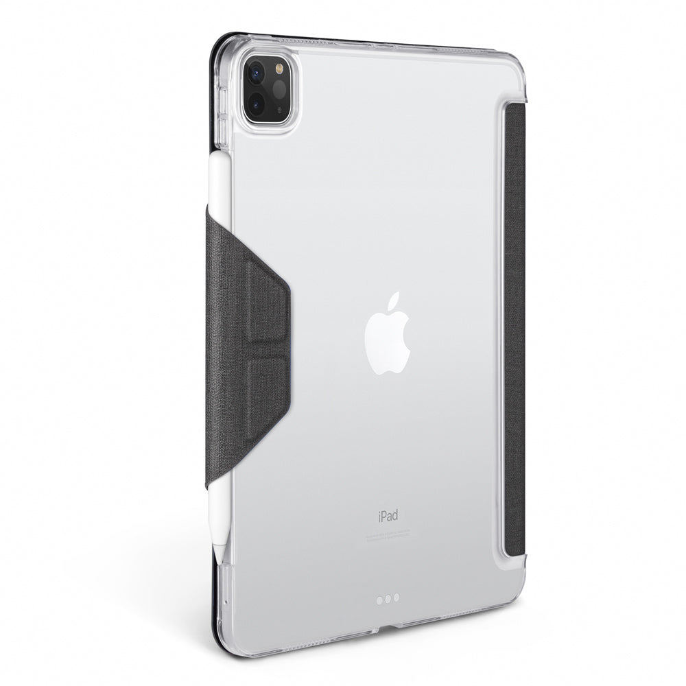 Jacket Folio Transparent Case for 2021 - 2022 iPad Pro 11" - Black