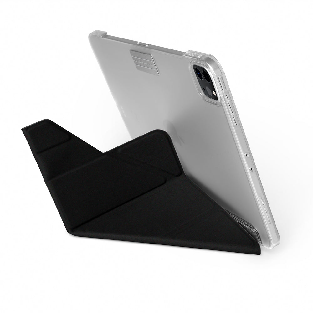 Jacket Folio Transparent Case for 2021 - 2022 iPad Pro 11" - Black