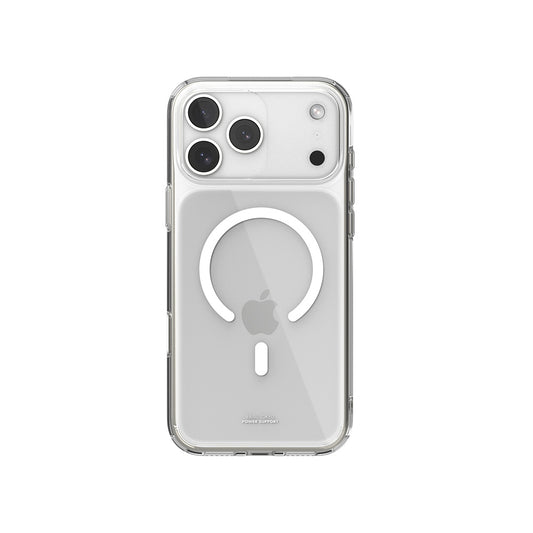 Air Jacket Mag Hybrid with Camera Button for iPhone 17 Pro Max Clear