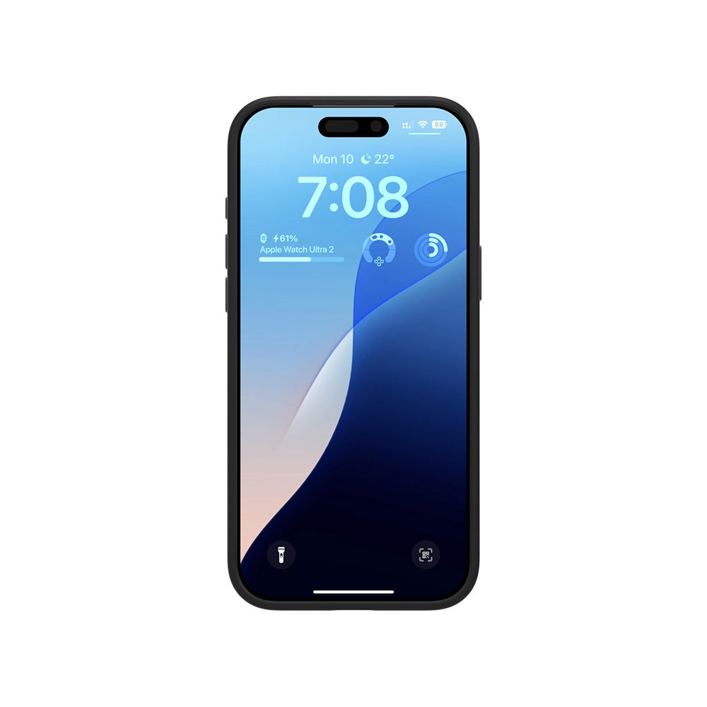 Air Jacket Mag Hybrid with Camera Button for iPhone 17 Pro Max Solid Black