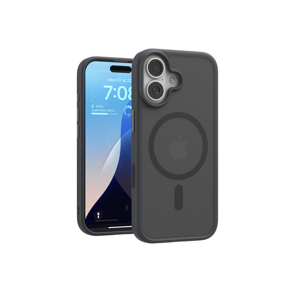 Air Mag Frost for iPhone 17 Solid Black