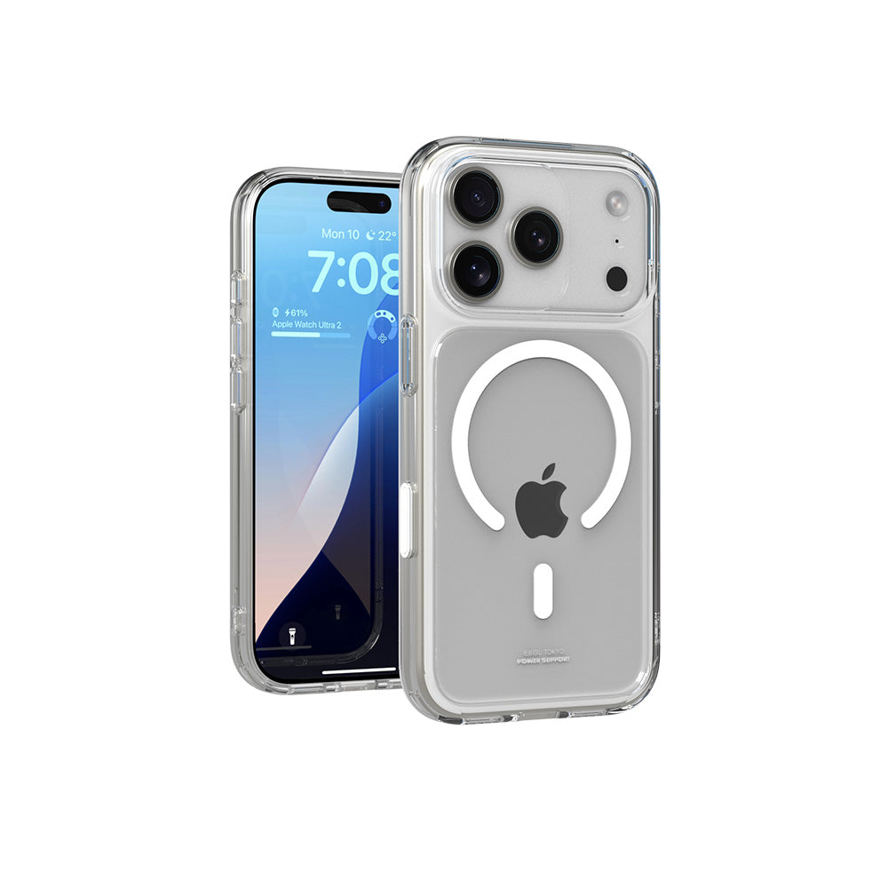 Air Jacket Mag Hybrid with Camera Button for iPhone 18 Pro Clear