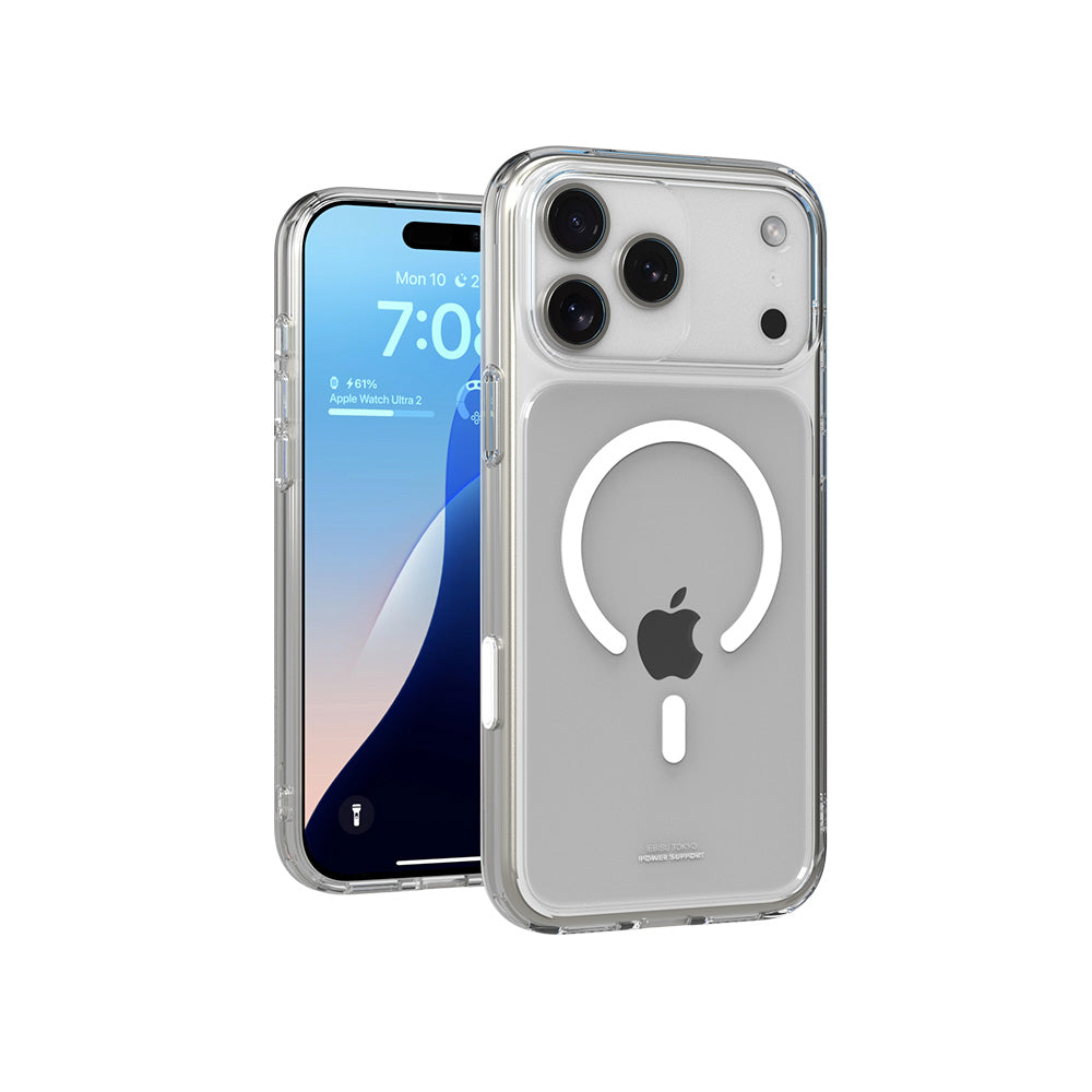 Air Jacket Mag Hybrid with Camera Button for iPhone 18 Pro Max Clear