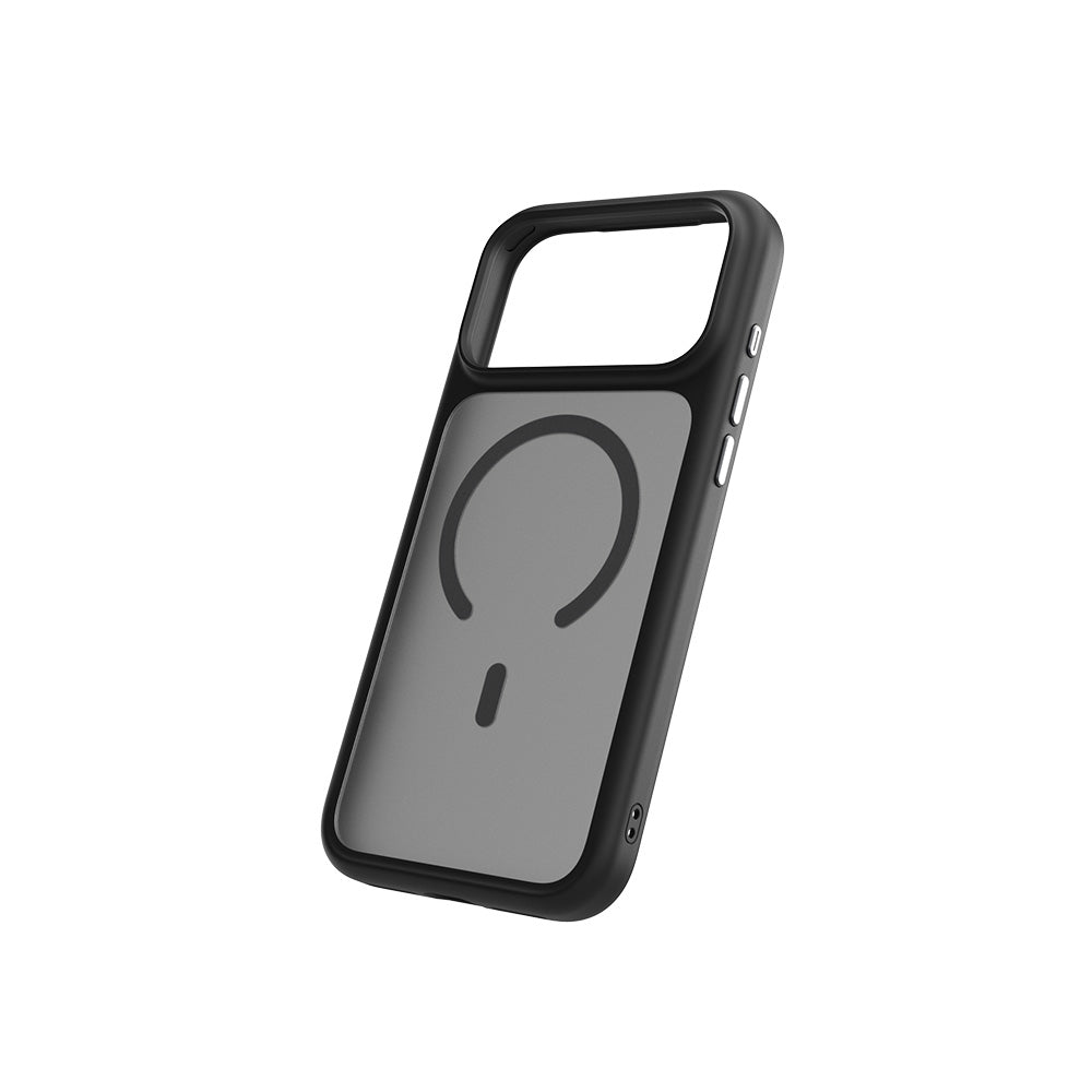 Air Jacket Mag Hybrid with Camera Button for iPhone 17 Pro Max Solid Black