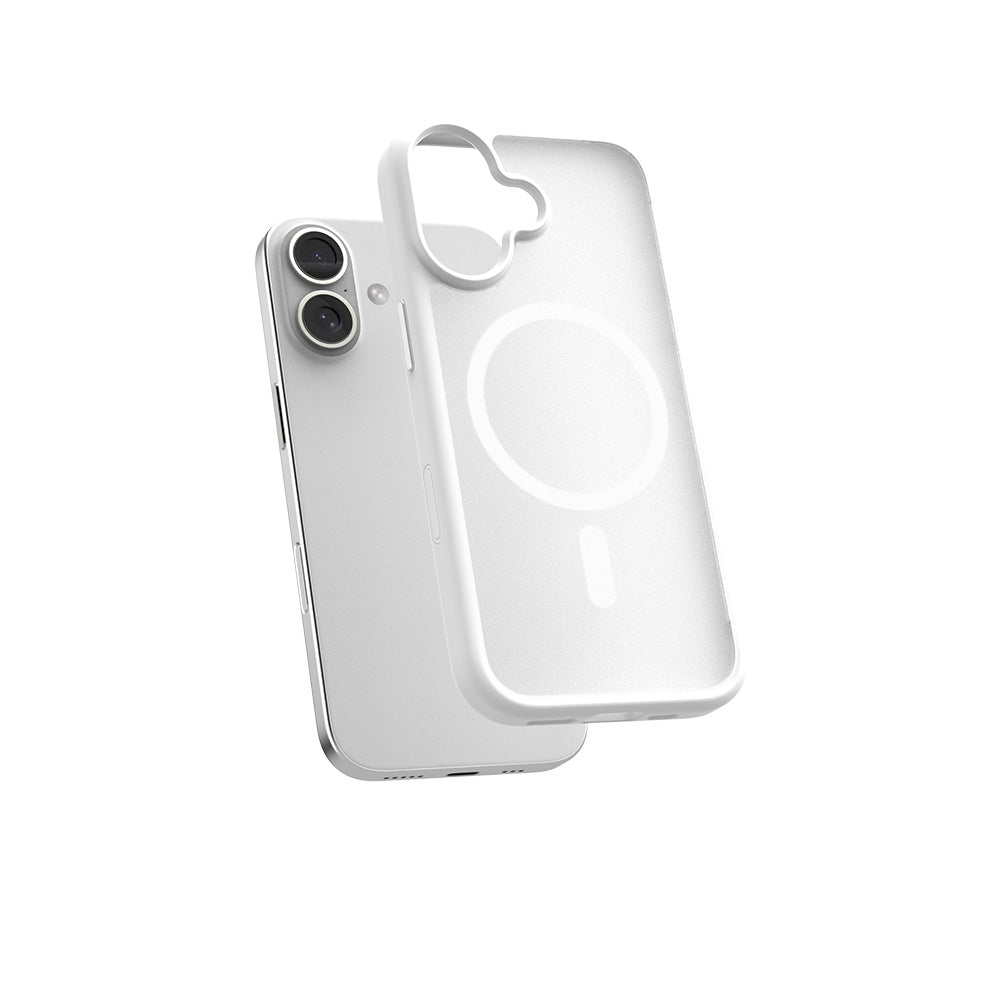 Air Mag Frost for iPhone 17 Solid White