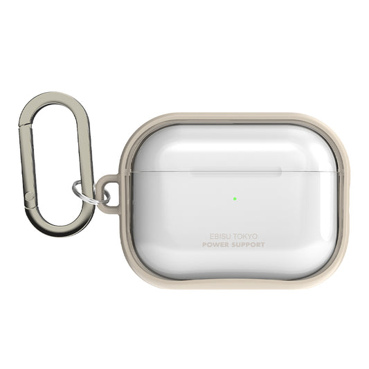 Air Jacket for AirPods Pro 3 - Clear with Beige Frame