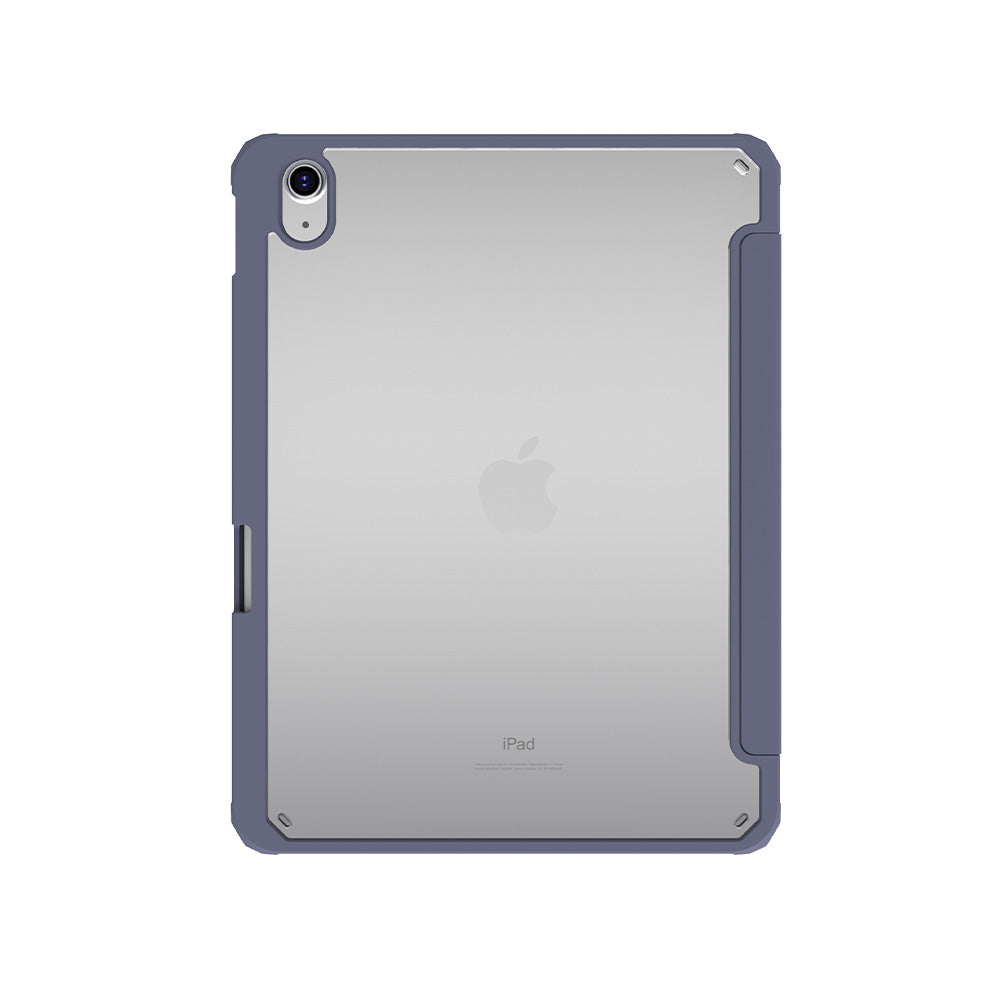 Air Jacket Folio with Pencil Holder & Quick Camera Open for 2026 iPad Air 11" M4 - Ice Blue