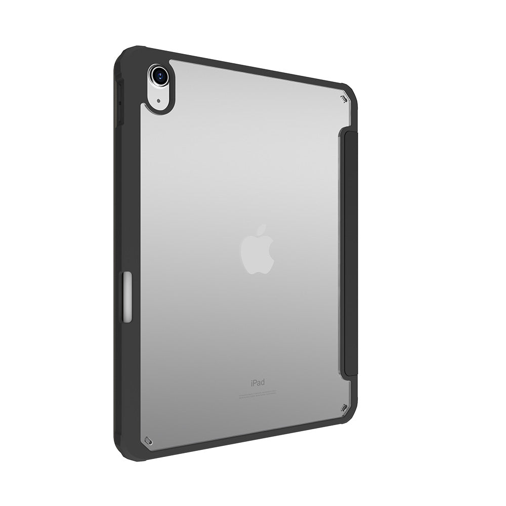 Air Jacket Folio with Pencil Holder & Quick Camera Open for 2025 iPad 11 11" A16 - Black