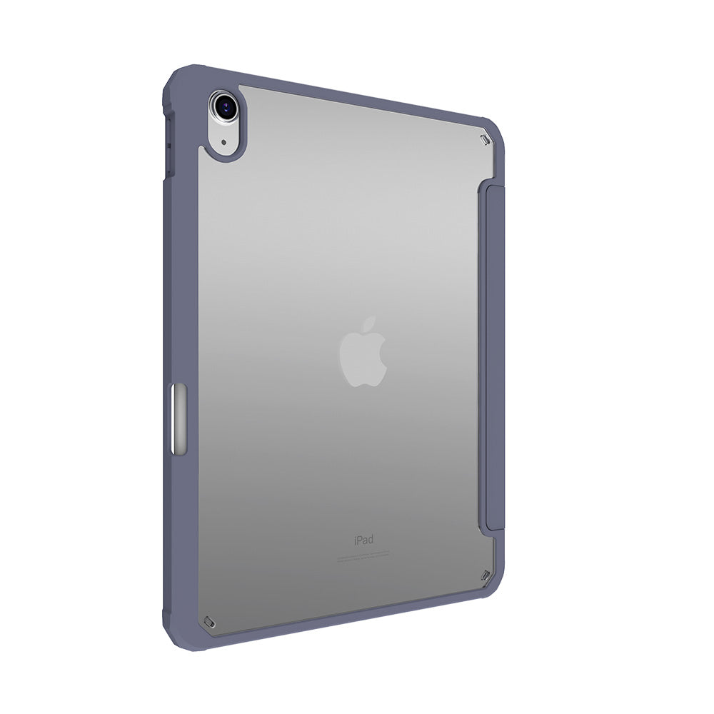Air Jacket Folio with Pencil Holder & Quick Camera Open for 2025 iPad Air 11" M3 - Ice Blue
