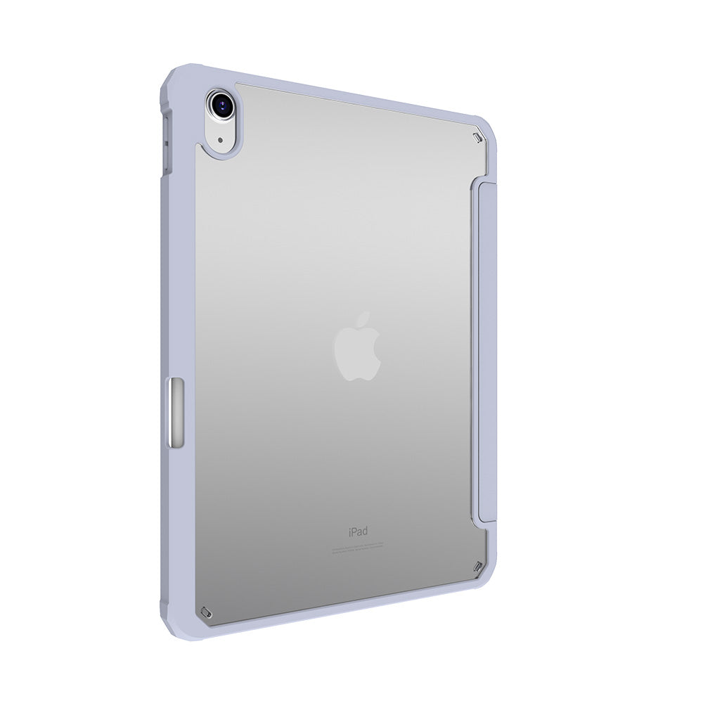 Air Jacket Folio with Pencil Holder & Quick Camera Open for 2025 iPad 11 11" A16 - Ice Blue