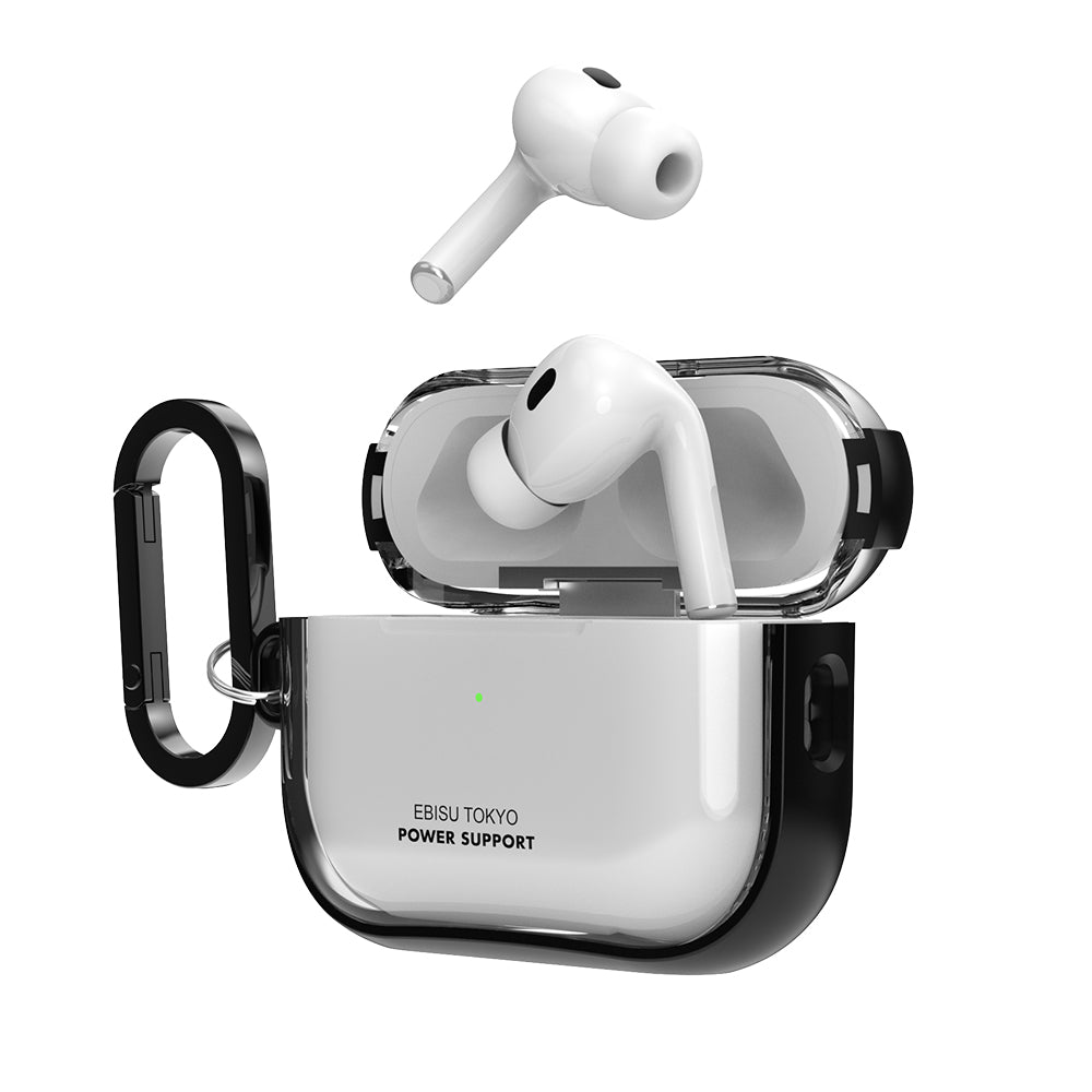 Air Jacket for AirPods Pro 3 - Clear with Black Frame