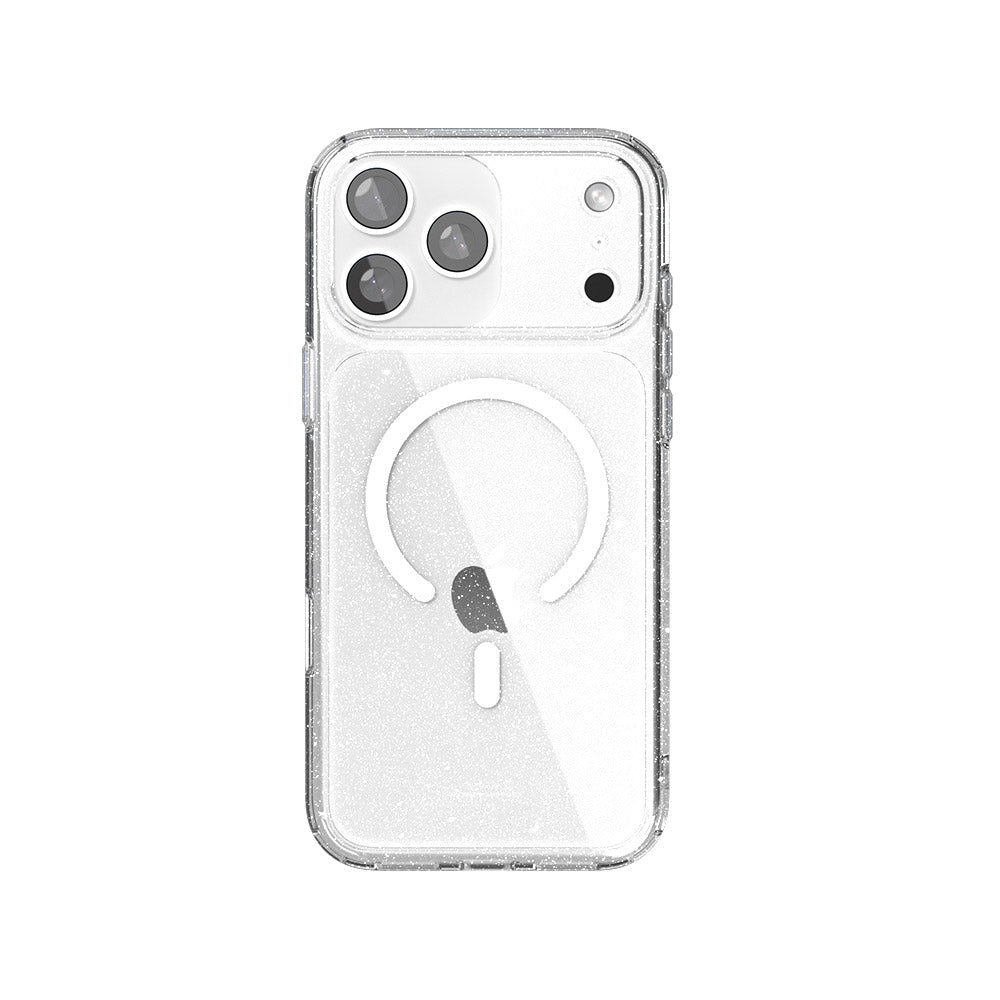 Air Jacket Mag Hybrid STARRY with Camera Button for iPhone 17 Pro Max Clear