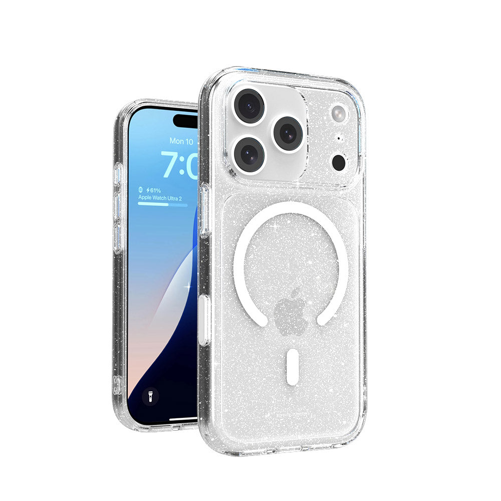 Air Jacket Mag Hybrid STARRY with Camera Button for iPhone 18 Pro Clear