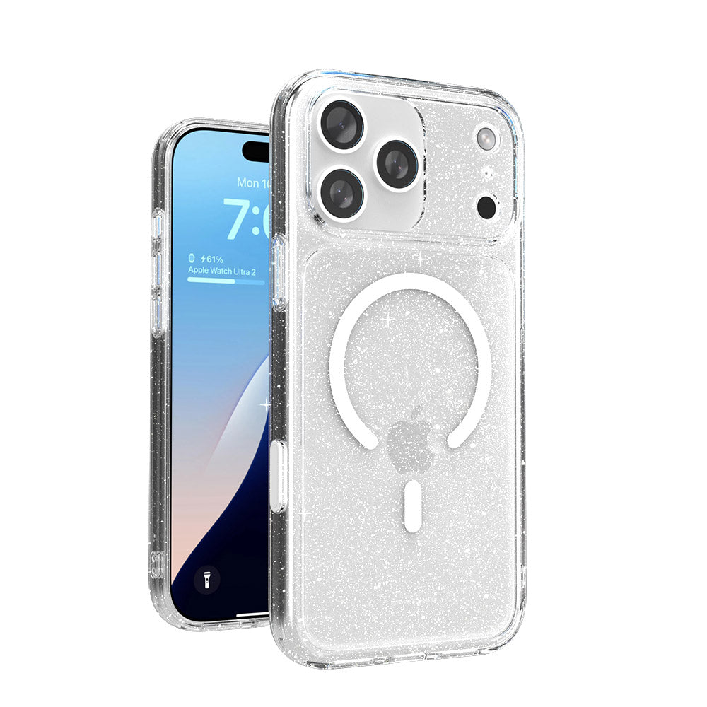 Air Jacket Mag Hybrid STARRY with Camera Button for iPhone 18 Pro Max Clear