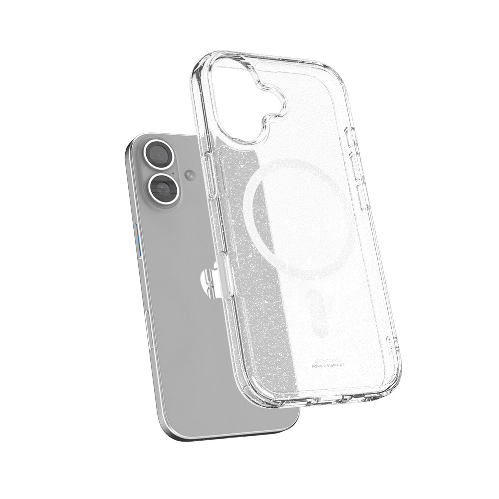 Air Jacket Mag Hybrid STARRY with Camera Button for iPhone 17 Clear