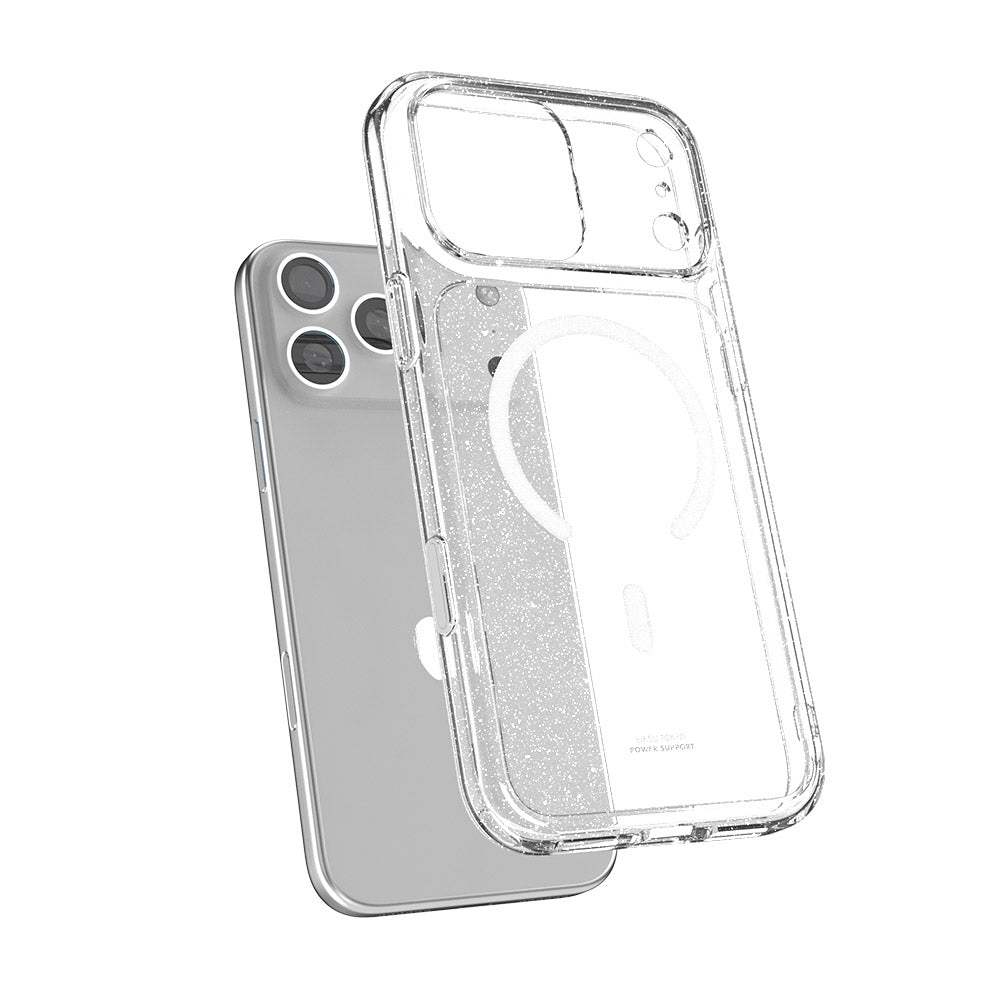 Air Jacket Mag Hybrid STARRY with Camera Button for iPhone 18 Pro Max Clear