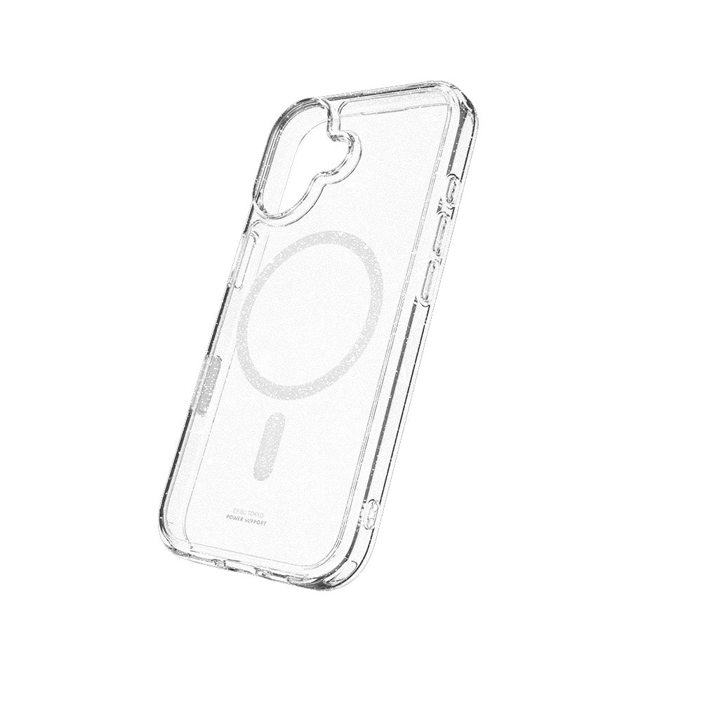 Air Jacket Mag Hybrid STARRY with Camera Button for iPhone 17 Clear