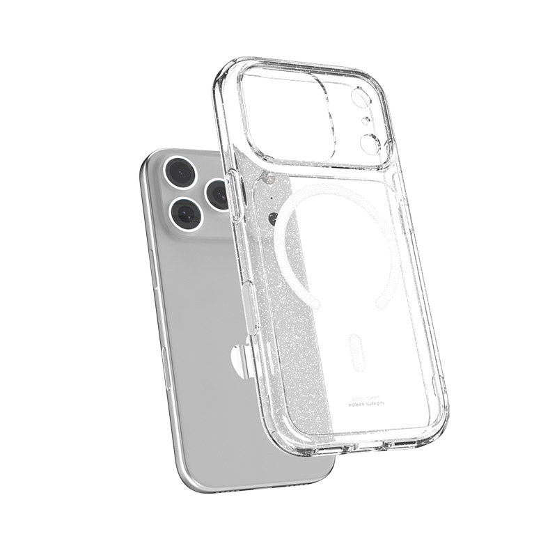 Air Jacket Mag Hybrid STARRY with Camera Button for iPhone 17 Pro Clear