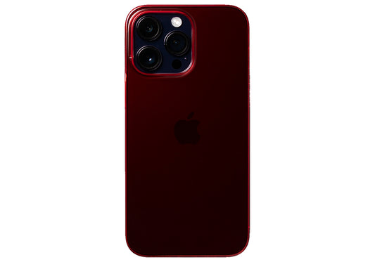 Air Jacket for iPhone 14 Pro Max Clear Red