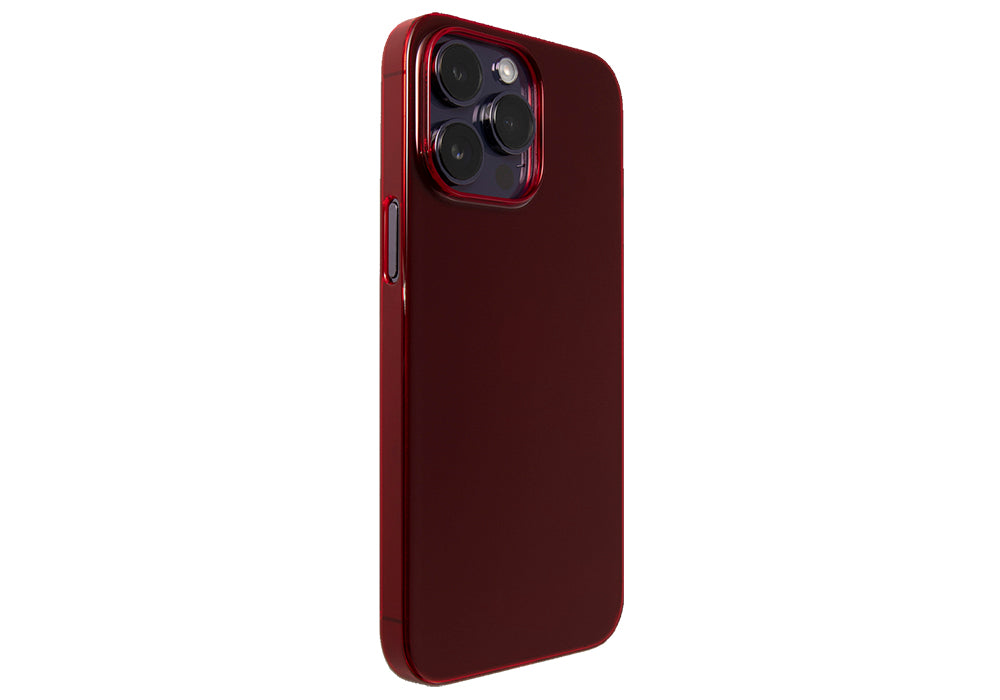 Air Jacket for iPhone 14 Pro Max Clear Red