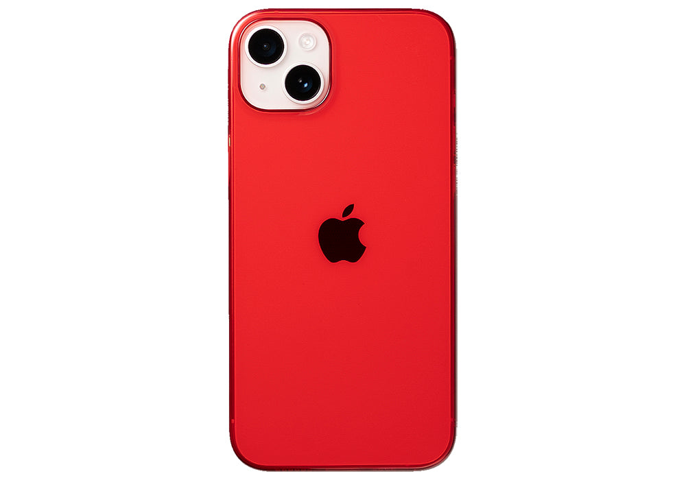 Air Jacket for iPhone 14 Plus Clear Red