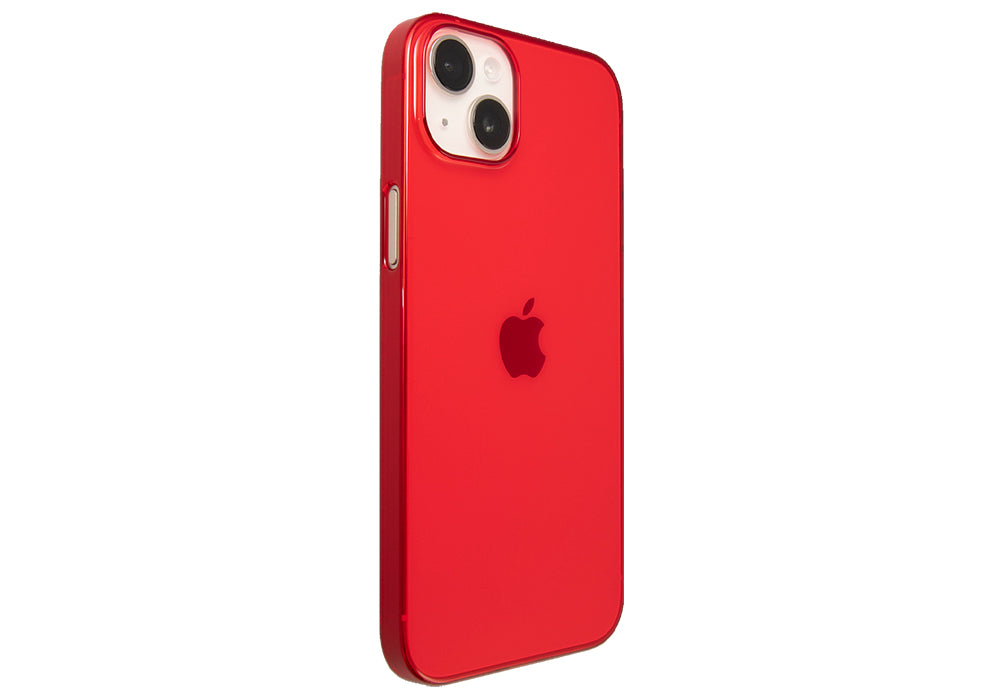 Air Jacket for iPhone 14 Plus Clear Red