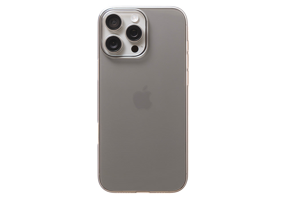 Air Jacket for iPhone iPhone 16 Pro Max Clear Black