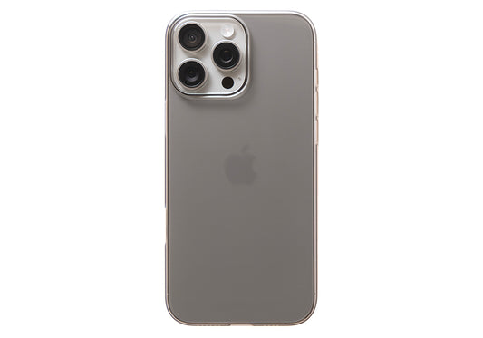Air Jacket for iPhone iPhone 16 Pro Max Clear Black