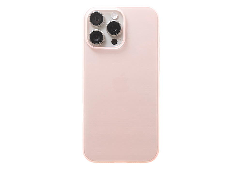 Air Jacket for iPhone iPhone 16 Pro Max Clear Pink