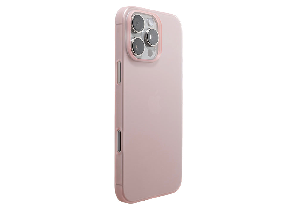 Air Jacket for iPhone iPhone 16 Pro Max Clear Pink