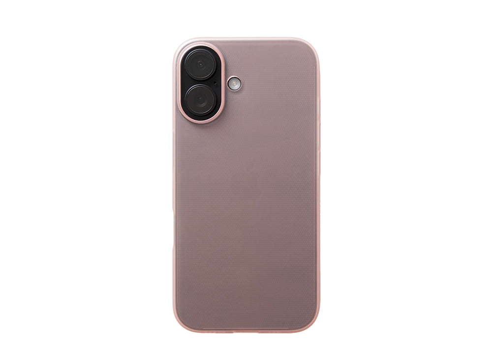 Air Jacket for iPhone 16 Clear Pink