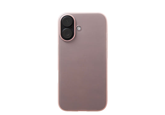 Air Jacket for iPhone 16 Clear Pink