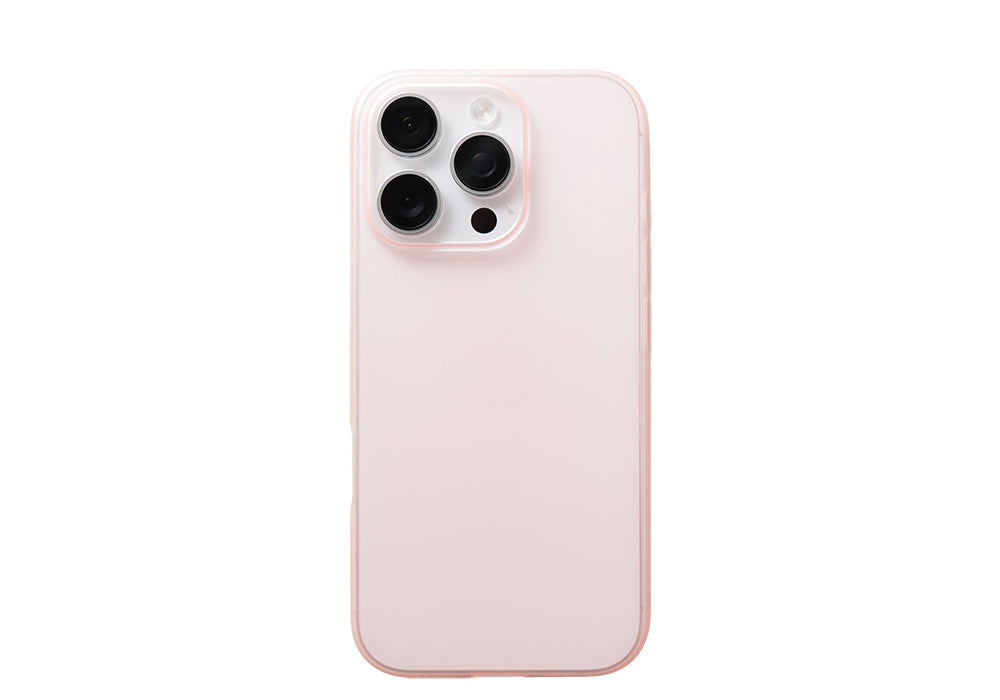 Air Jacket for iPhone 16 Pro Clear Pink