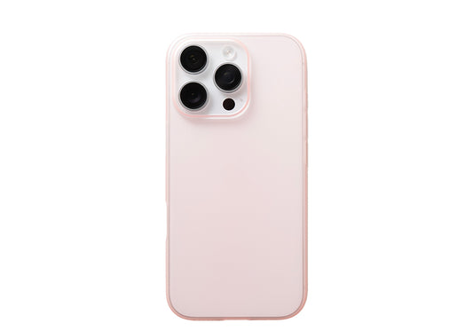 Air Jacket for iPhone 16 Pro Clear Pink